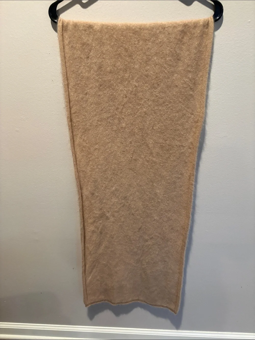 Nordstrom Oversized Wrap/Scarf Soft Camel Cashmere Scarf